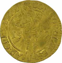 Ducat 1599 back